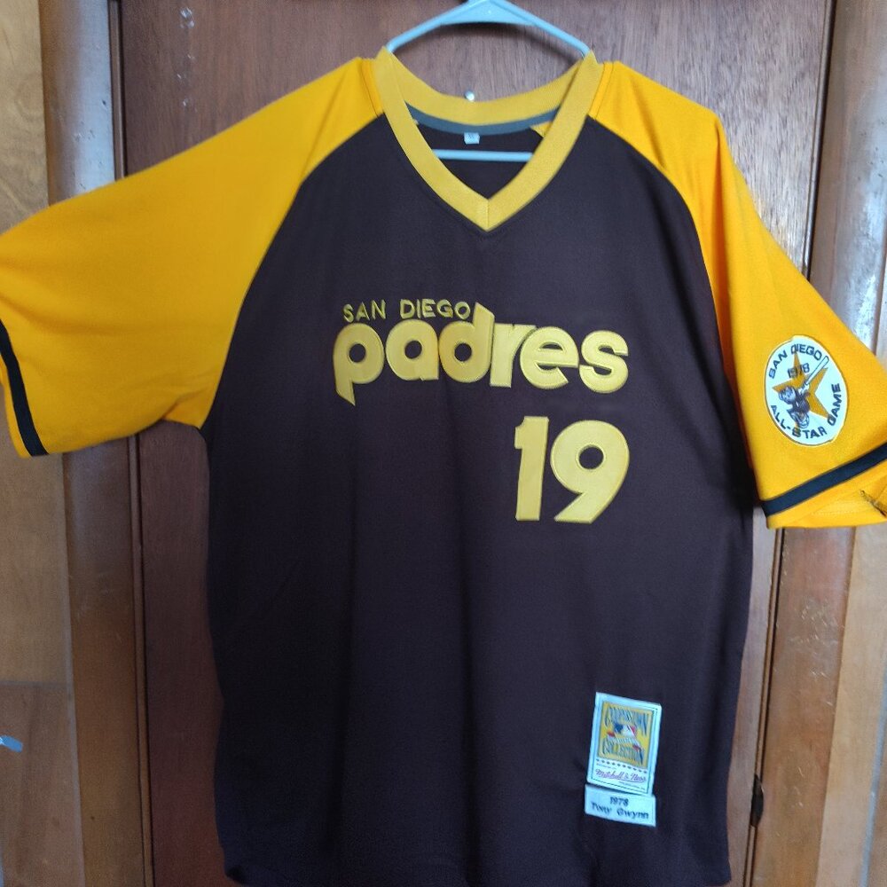 TONY GWYNN 1978 style new never been use (XL) most have jersey Is Best Player - Picture 3 of 8